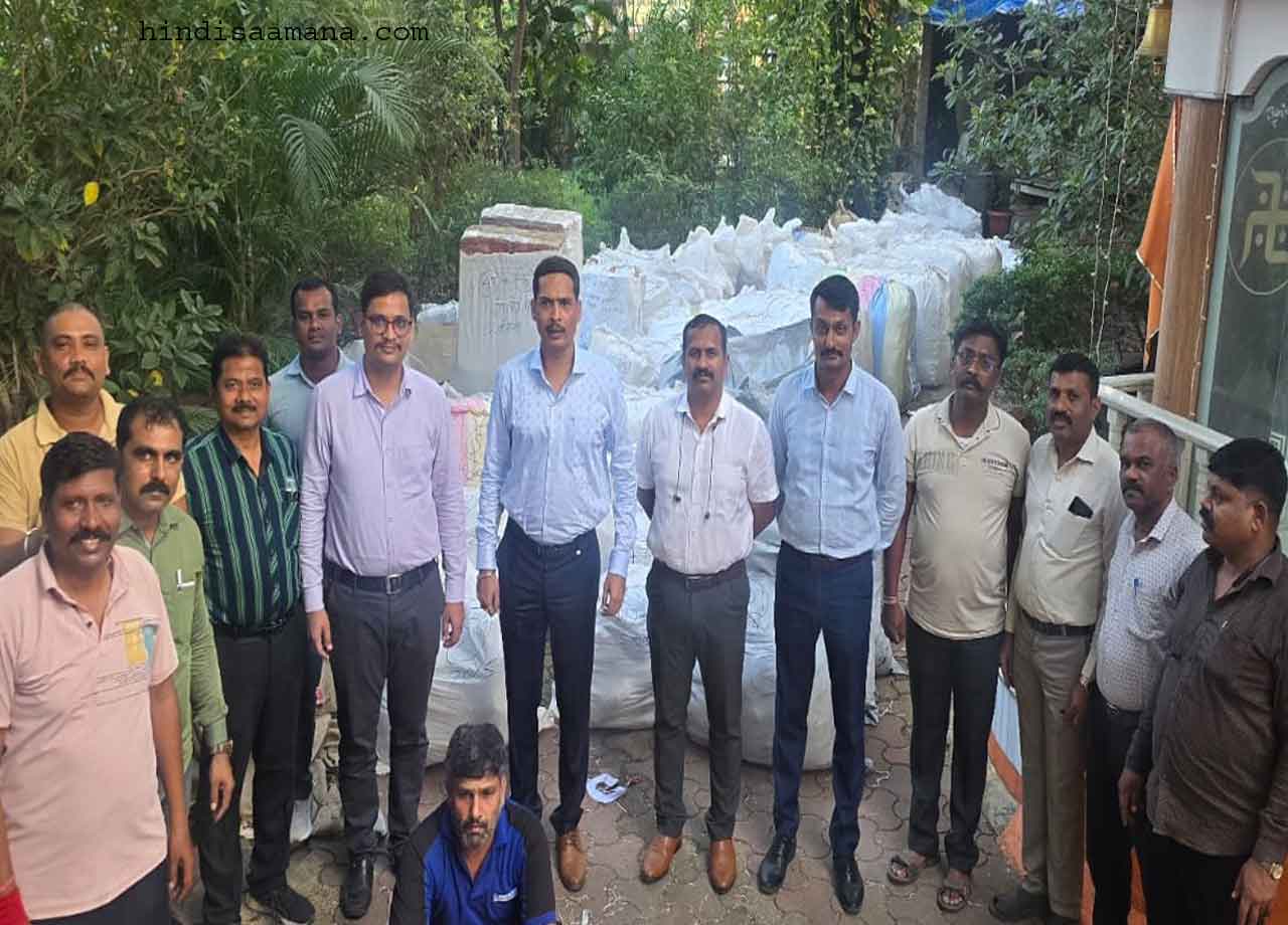 कल्याण क्राइम ब्रांच की बड़ी कार्रवाई, 87 लाख रुपये का अवैध गुटखा जब्त