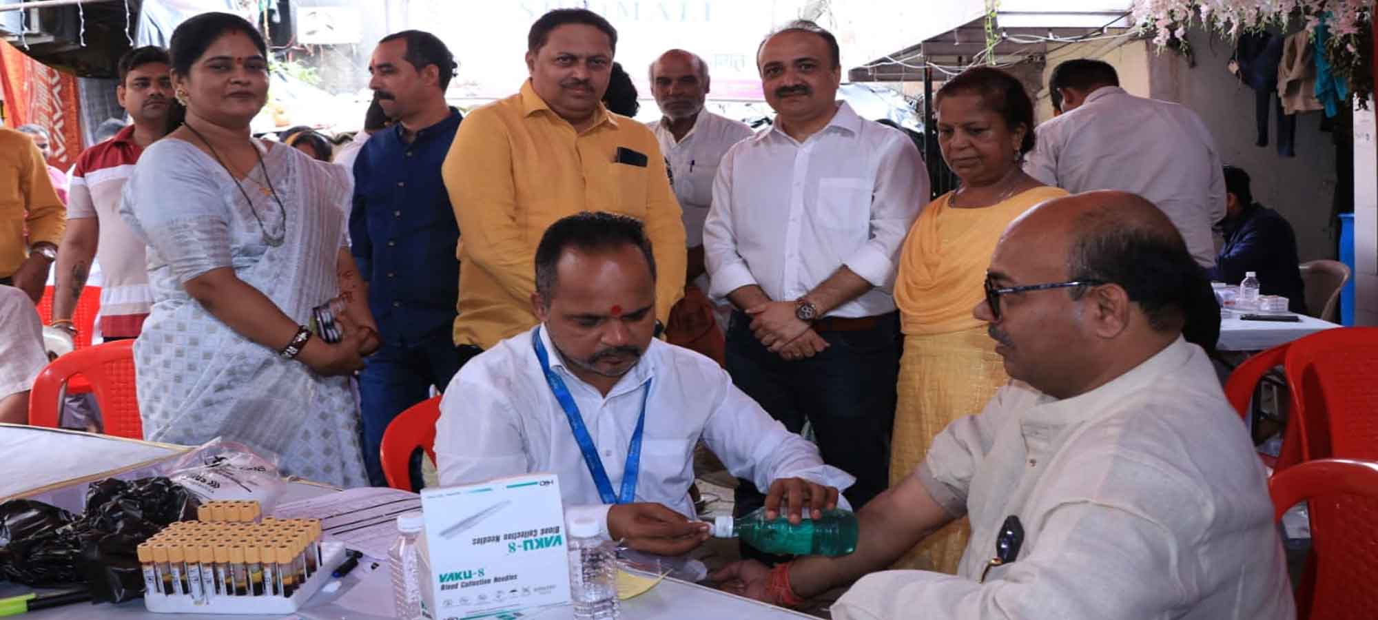 अंधेरी में महाआरोग्य शिविर का भव्य आयोजन